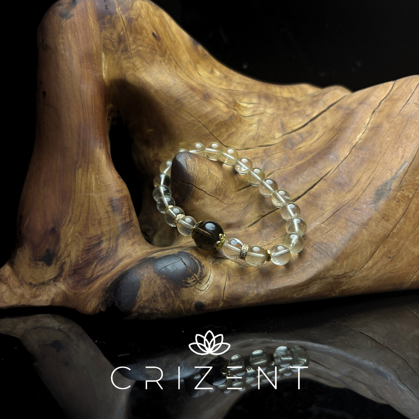 Citrine & Smoky Quartz Bracelet product photo 2