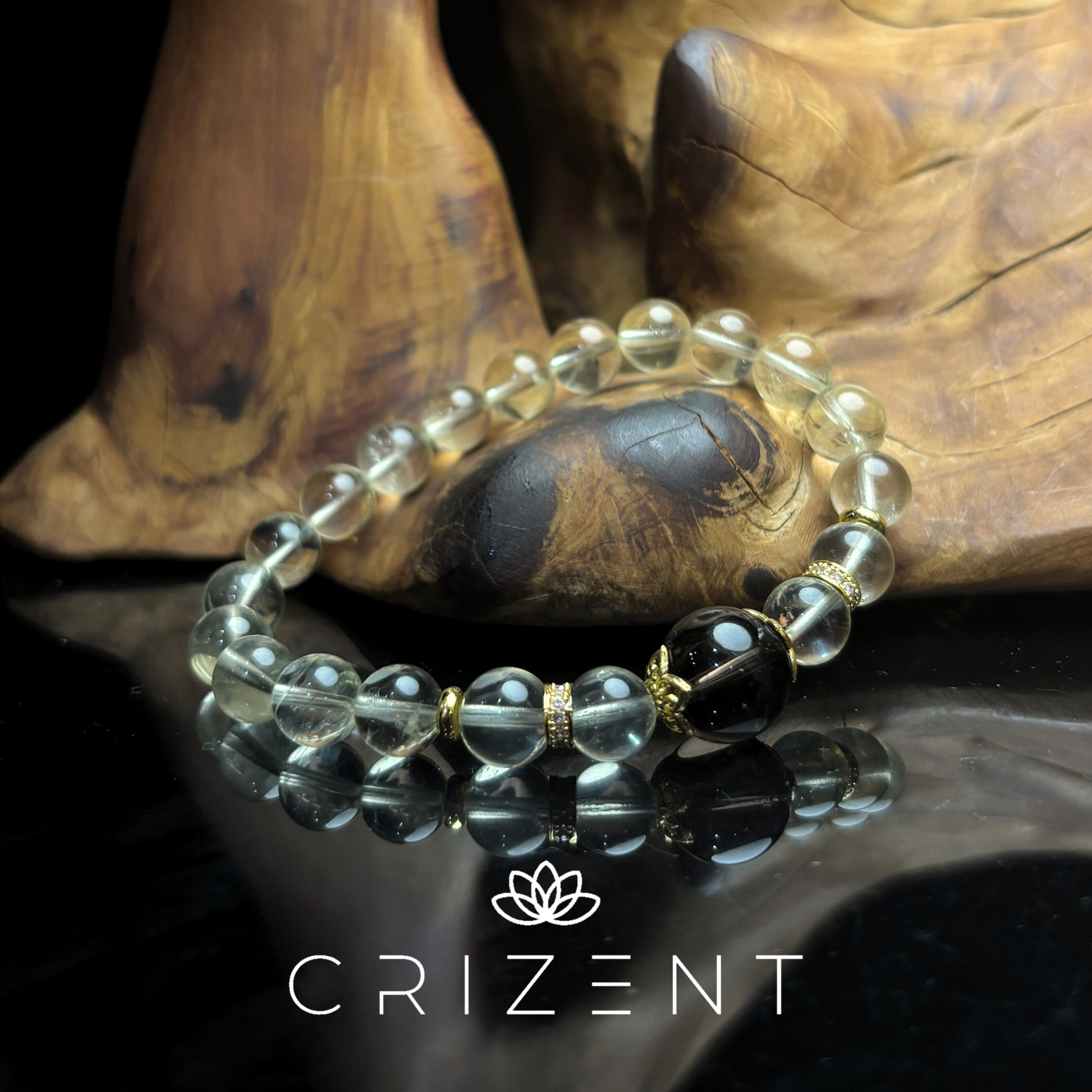 Citrine & Smoky Quartz Bracelet product photo 1